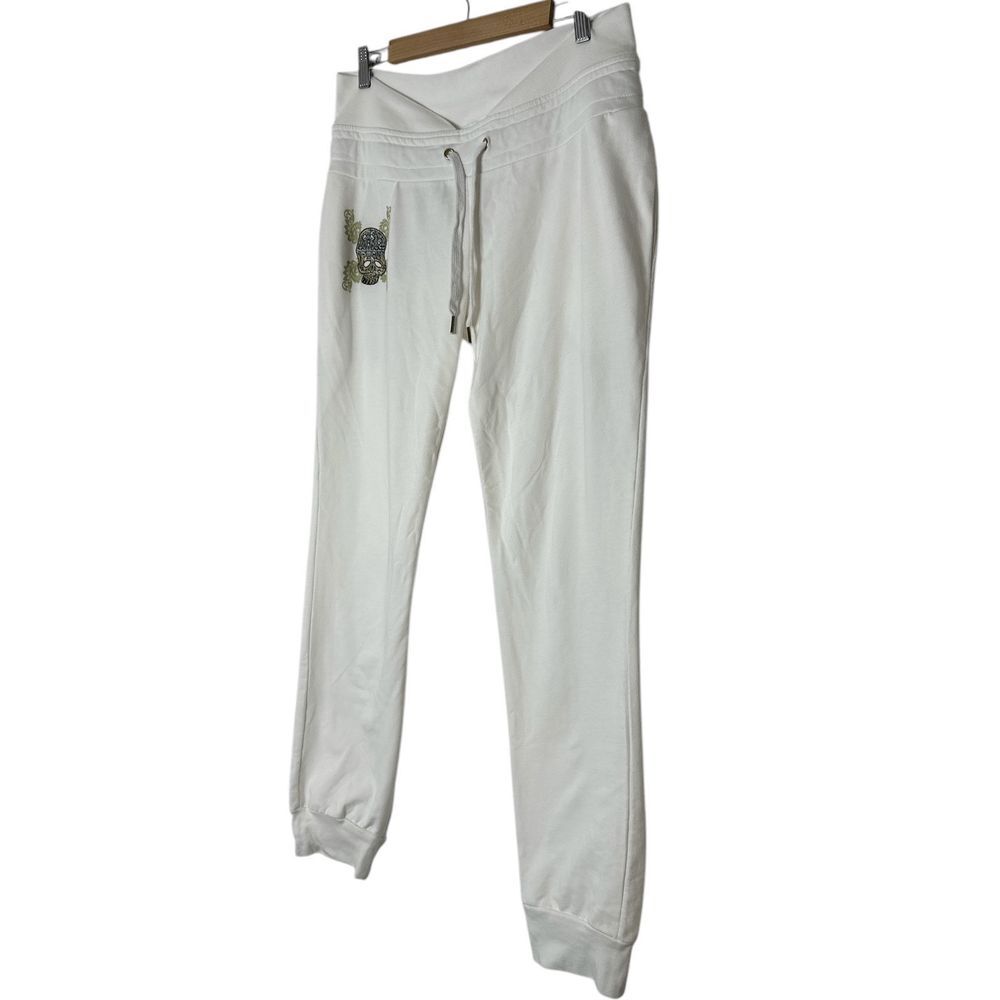 COOGI sweatpants‎ Women's Large Foldover Stretch Cozy Skull Rock Outdoor - Picture 9 of 10